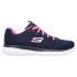 Chaussures Skechers Graceful-Get Connect Femme Marine Mesh / Hot Pink Trim