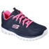 Chaussures Skechers Graceful-Get Connect Femme Marine Mesh / Hot Pink Trim