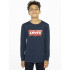 Levi's Batwing T-Shirt Long Sleeve Boy Dark blue