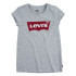 Levi's Batwing T-Shirt Short Sleeve Girl Grey