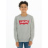 Levi's Batwing Crewneck Boy Grey Sweatshirt
