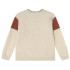 Levi's Colorblock Crewneck Boy Oatmeal Sweatshirt