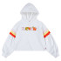 Levi's Full Sleeve High Rise Girl White Sweatshirt
