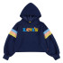 Sweatshirt Levi's Full Sleeve High Rise Girl Bleu foncé