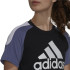 T-shirt adidas Sportswear Colorblock W Black