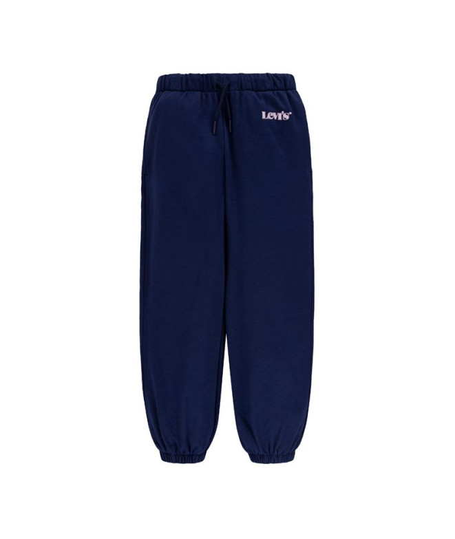 Levi'S Benchwarmer Jogger Girl Trousers Dark Blue