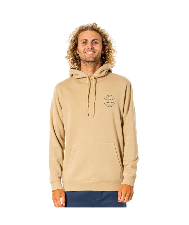 Sweat à capuche Rip Curl Re Entry M Beige