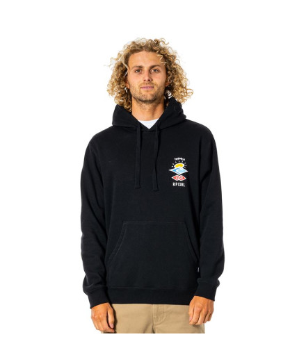 Sweat à capuche Rip Curl Search Icon M Black