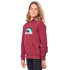 Sweat à capuche Rip Curl Mama Pop Boy Rouge foncé