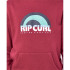 Sweat à capuche Rip Curl Mama Pop Boy Rouge foncé