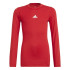 Maillot de football adidas Techfit Top Boys Red