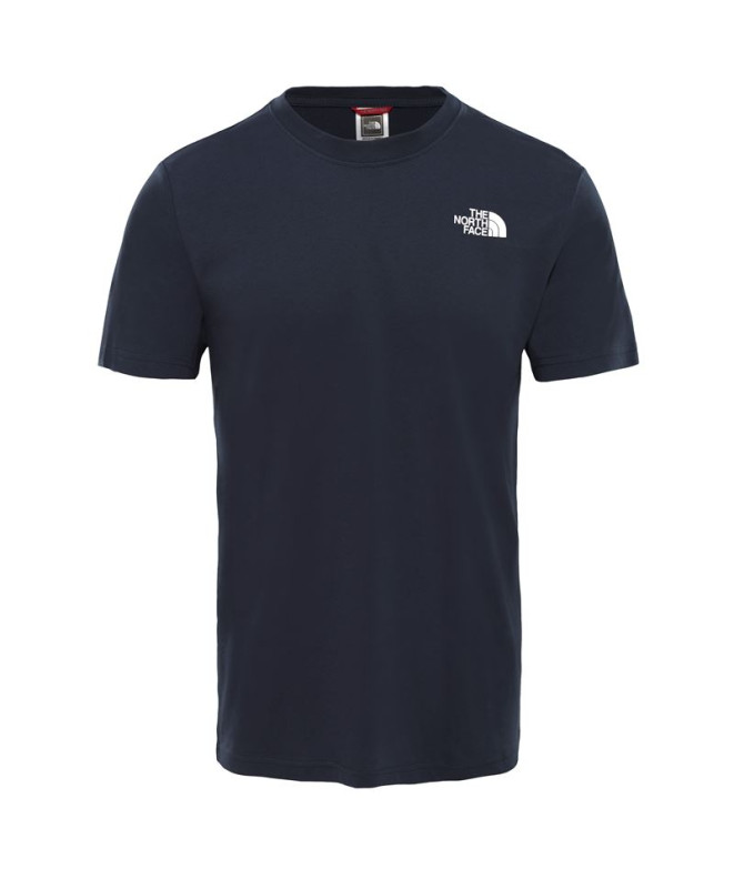 T-shirt The North Face Redbox M Bleu foncé