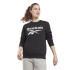 Sweat sans capuche Reebok identity Logo Fleece W Black
