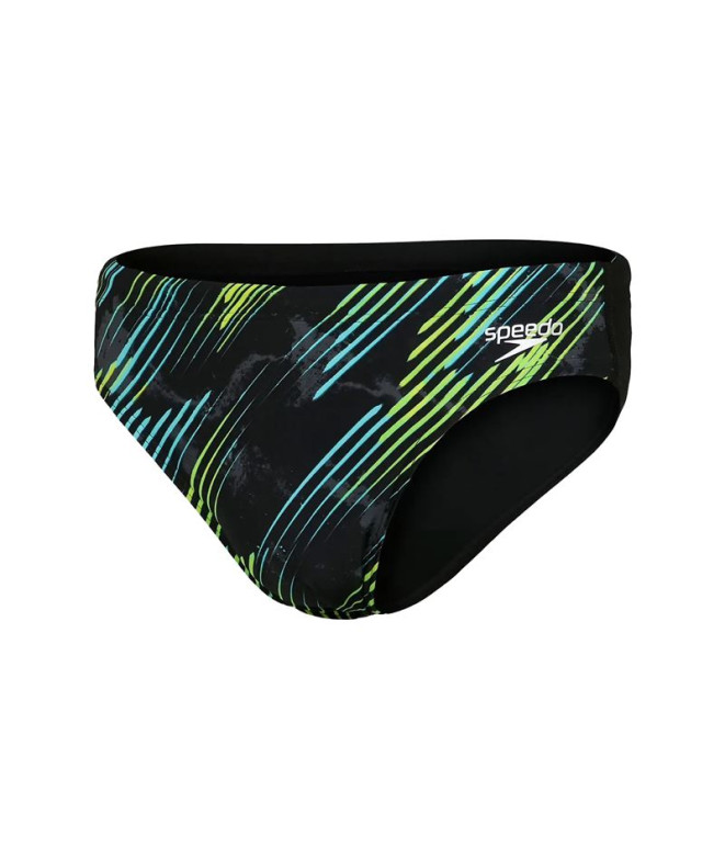 Maillot de bain Speedo Allover 7cm Slip M imprimé