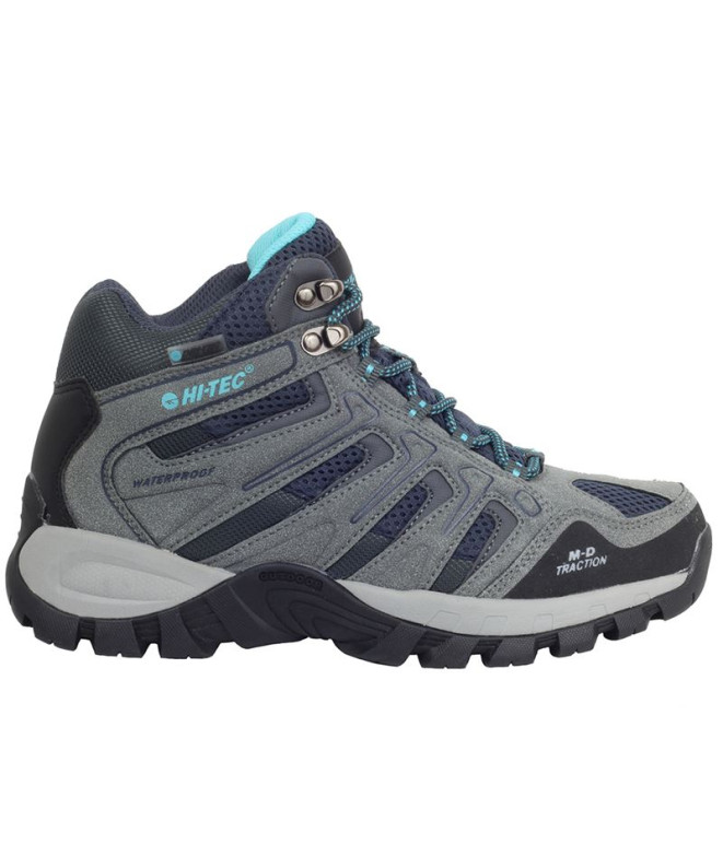 Mountain chaussures Hi-Tec Torca Mid WP Femme Gris