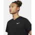 T-shirt tennis de NikeCourt Dri-FIT Victory M Noir
