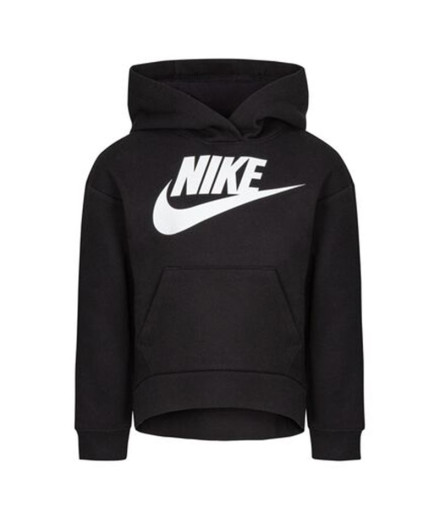 Sweat Nike Club Fleece Hig Low Noir