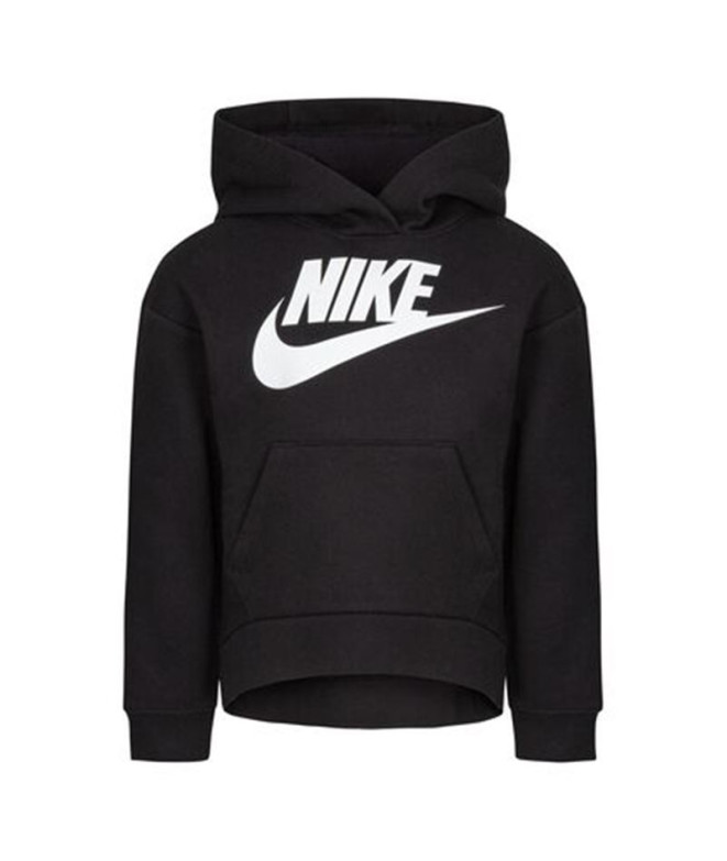 Sweat Nike Club Fleece Hig Low Noir