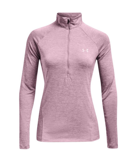 Sweat demi-zip Under Armour Tech™ Twist W Mauve Pink