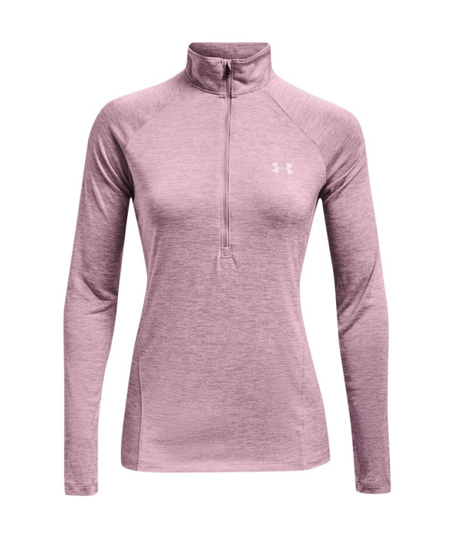 Sweat demi-zip Under Armour Tech™ Twist W Mauve...
