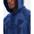 Hoody Under Armour Fleece Rival Big Logo M Tech Blue