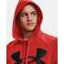 Hoodie Under Armour Fleece Rival Big Logo M Radiant Red