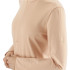 Veste de running Salomon Outrack Half Zip Mid W Pink
