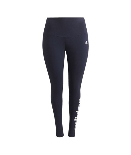 Collants adidas Femme Essentials Logo taille haute bleu...