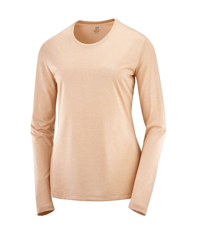 T-shirt de trekking Salomon Agile W Pink