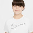 T-shirt Nike Dri-FIT One Filles Blanc