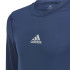 Maillot de football à manches longues adidas Techfit Boys Navy