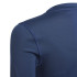Maillot de football à manches longues adidas Techfit Boys Navy