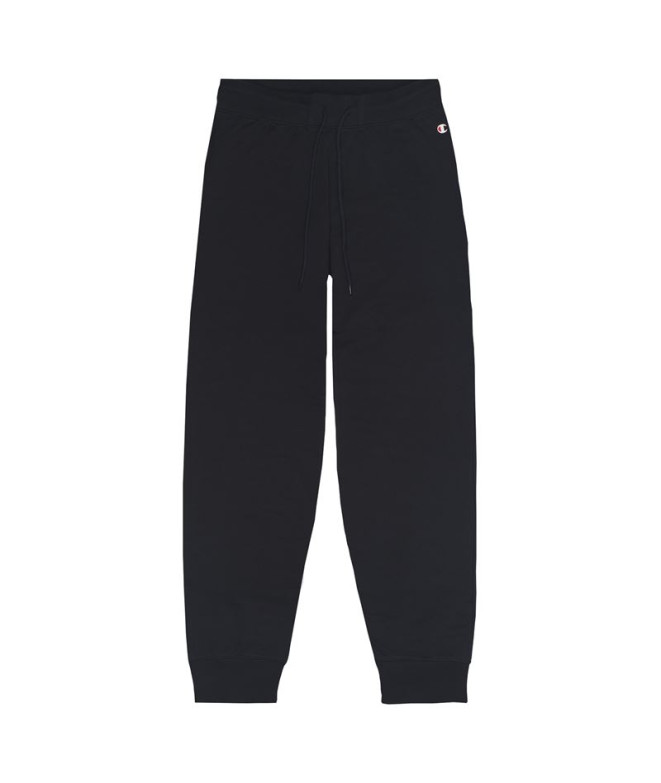 Pantalon Champion Rib Cuff C Logo Cuffed W Black