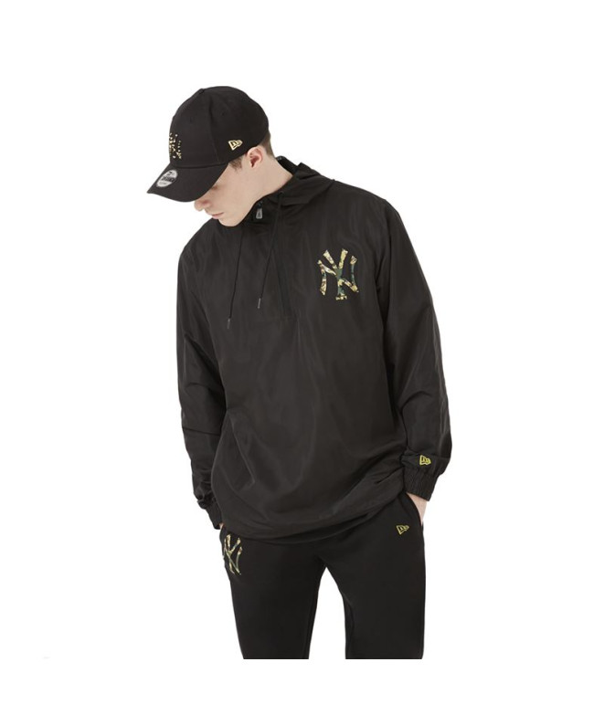 Sweatshirt New Era NYY Camo Logo Windbreaker M...