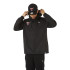 Sweatshirt New Era Chicago Bulls Camo Logo Windbreaker M Black