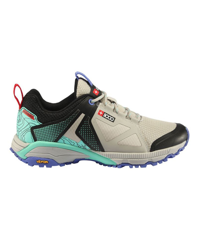 Chaussures de montagne +8000 Tabin Femme Gris