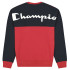 Sweatshirt Champion Spliced Script Logo Print Boy Rouge