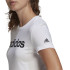 T-shirt adidas Femme Lin White