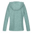 Sweat polaire Regatta Kizmit II Hooded Marl W Bleu clair