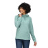 Sweat polaire Regatta Kizmit II Hooded Marl W Bleu clair