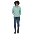 Sweat polaire Regatta Kizmit II Hooded Marl W Bleu clair