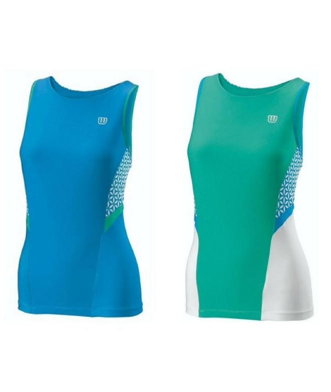 T-Shirt Tennis Wilson Débardeur Glamour