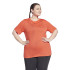T-shirt Fitness Reebok de Rouge Femme