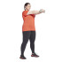 T-shirt Fitness Reebok de Rouge Femme