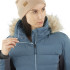 Veste de ski Salomon Stormcozy W Bleu clair