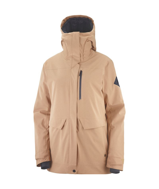 Veste de ski Salomon Stance Cargo W Pink