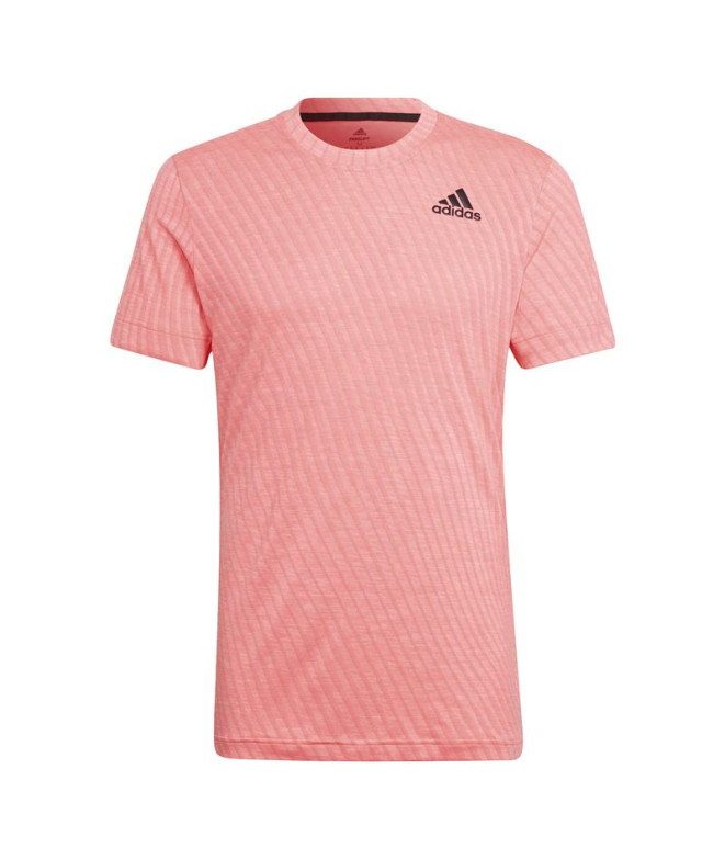 Chemise de tennis adidas Freelift M Acid Red