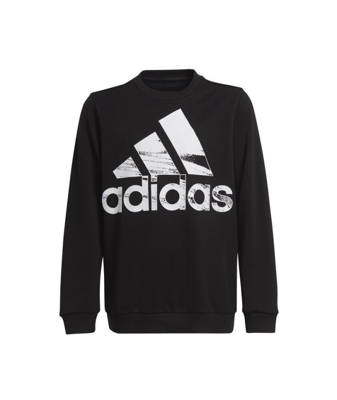 Sweatshirt adidas Sweat Logo Kids Noir