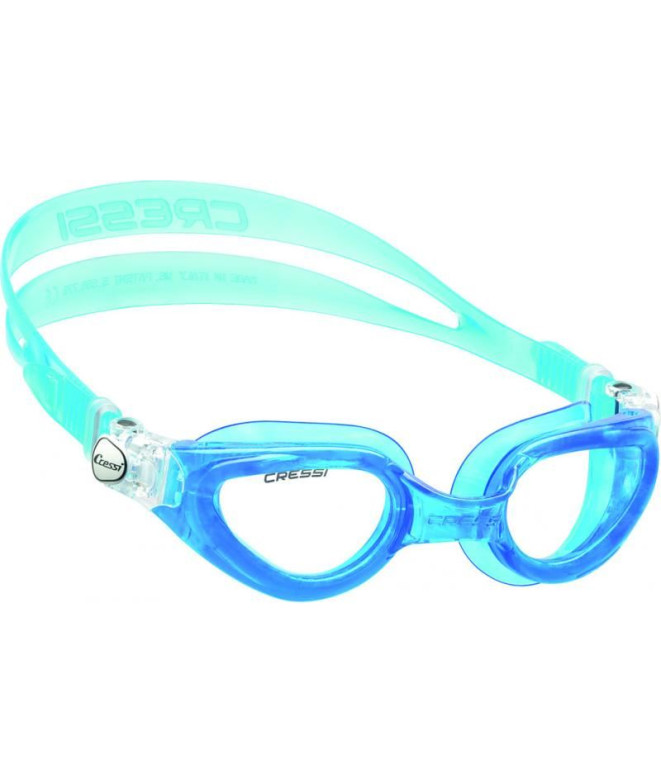 Lunettes de natation Cressi Sub Droit Bleu