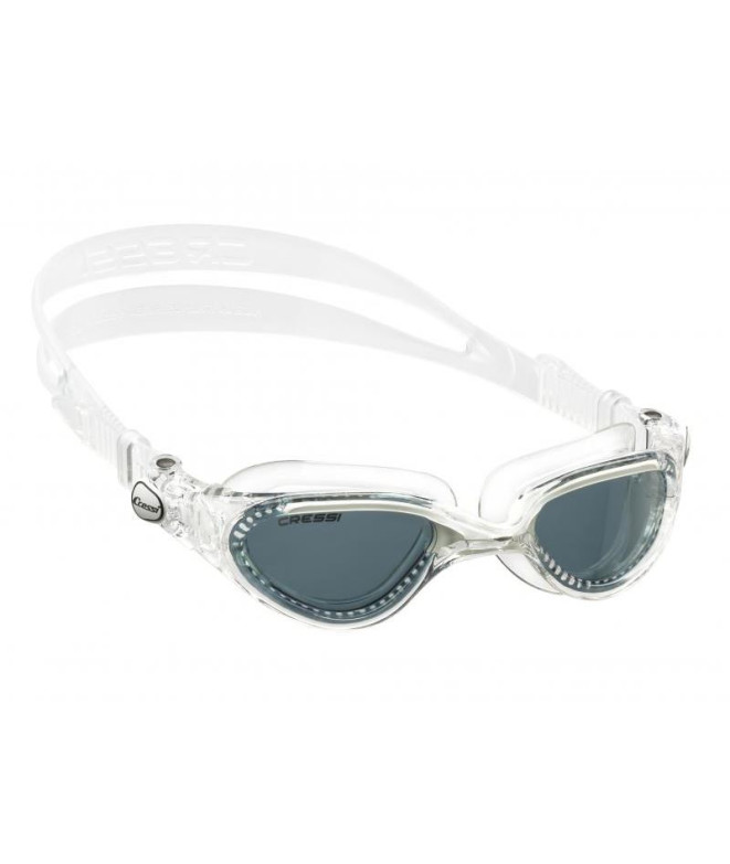 Lunettes de natation Cressi Sub Flash Blanc-Fumé